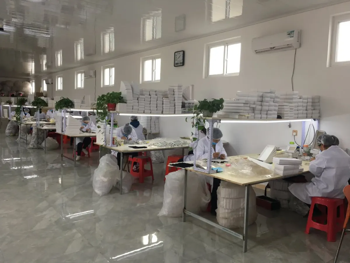 Production workshop floor
