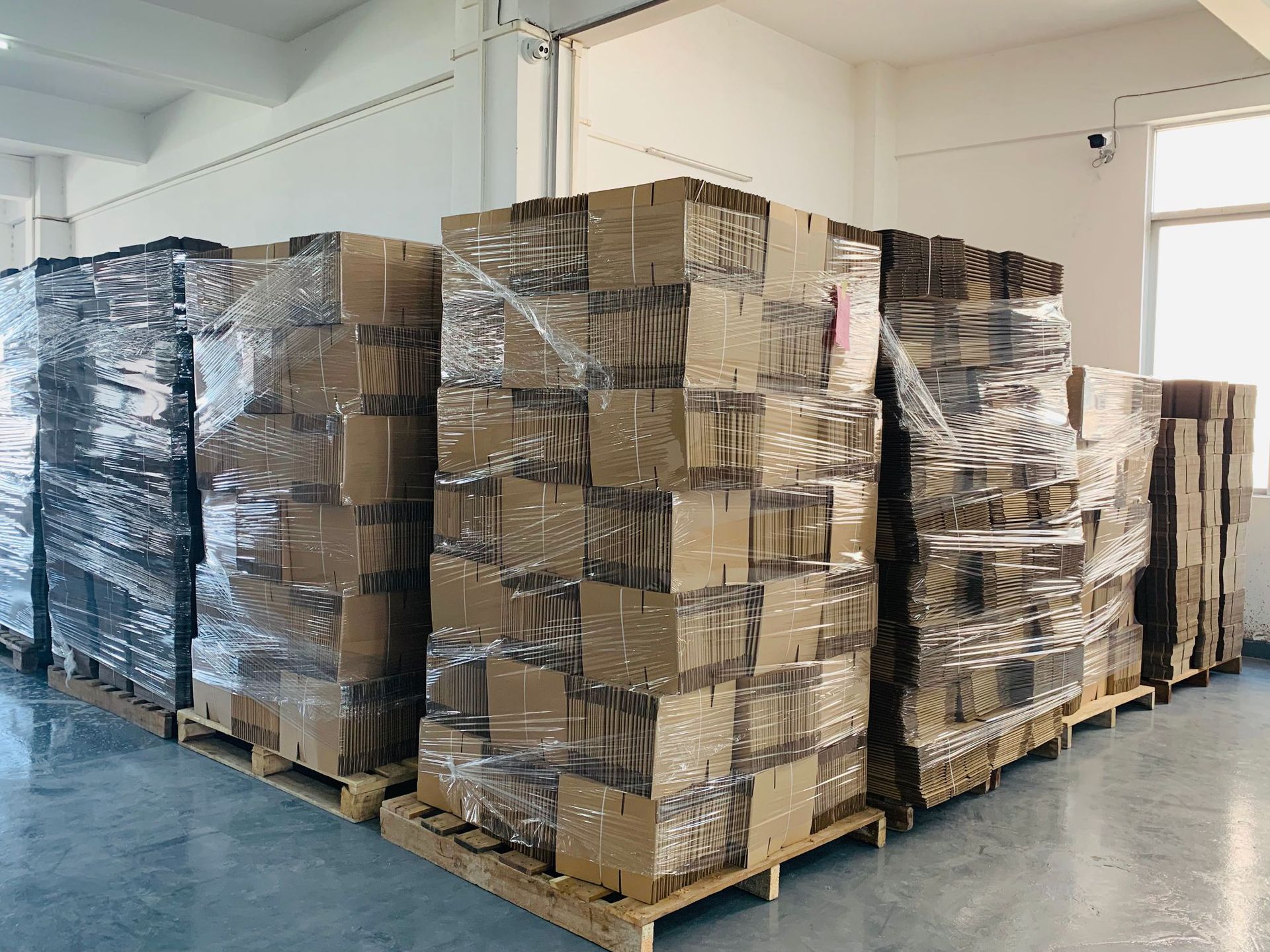 Container loading for export