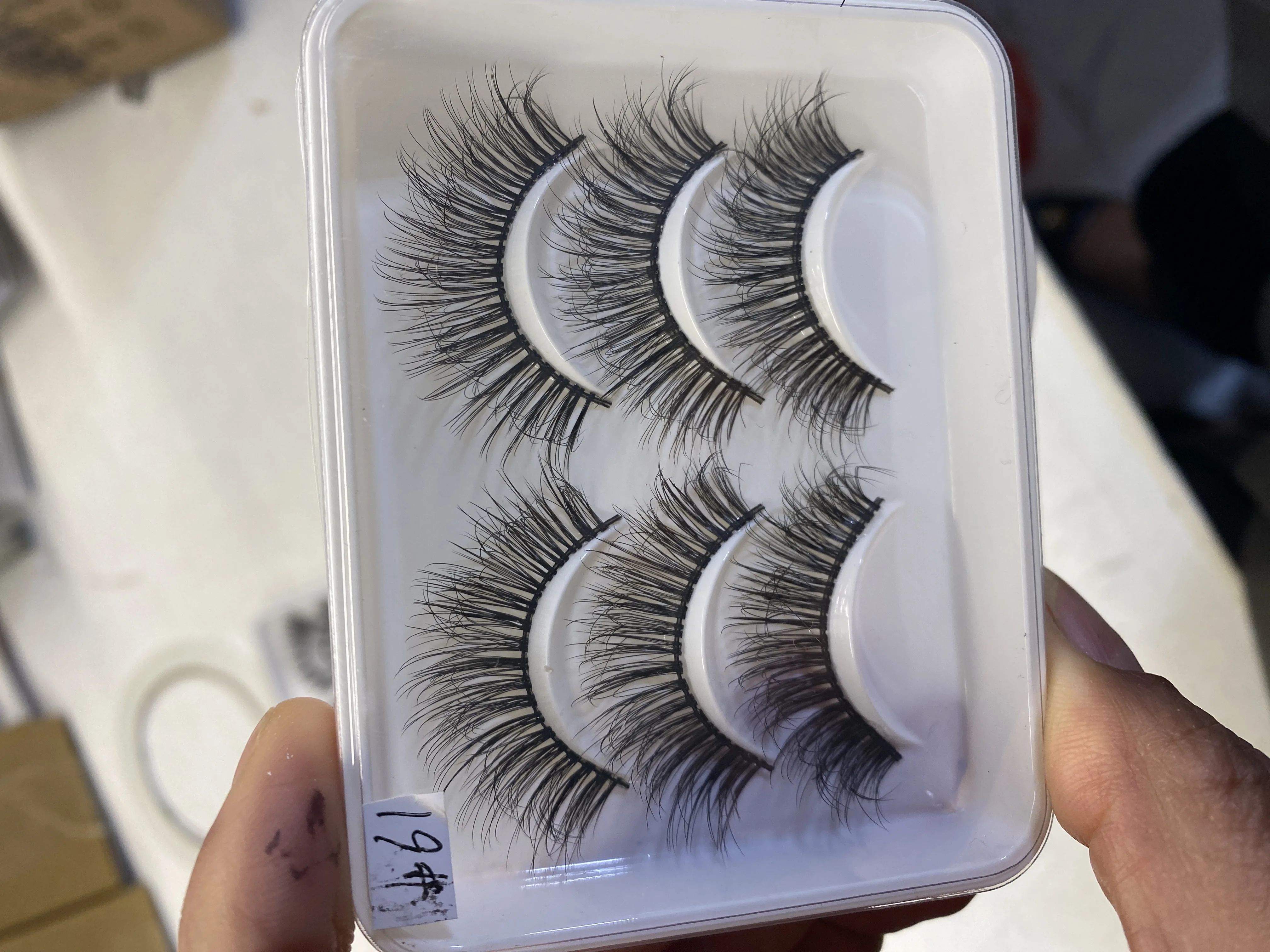 Custom private label strip lashes