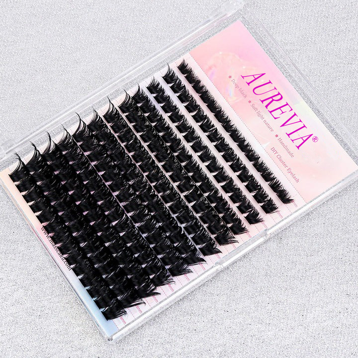 DIY Cluster Lash detail