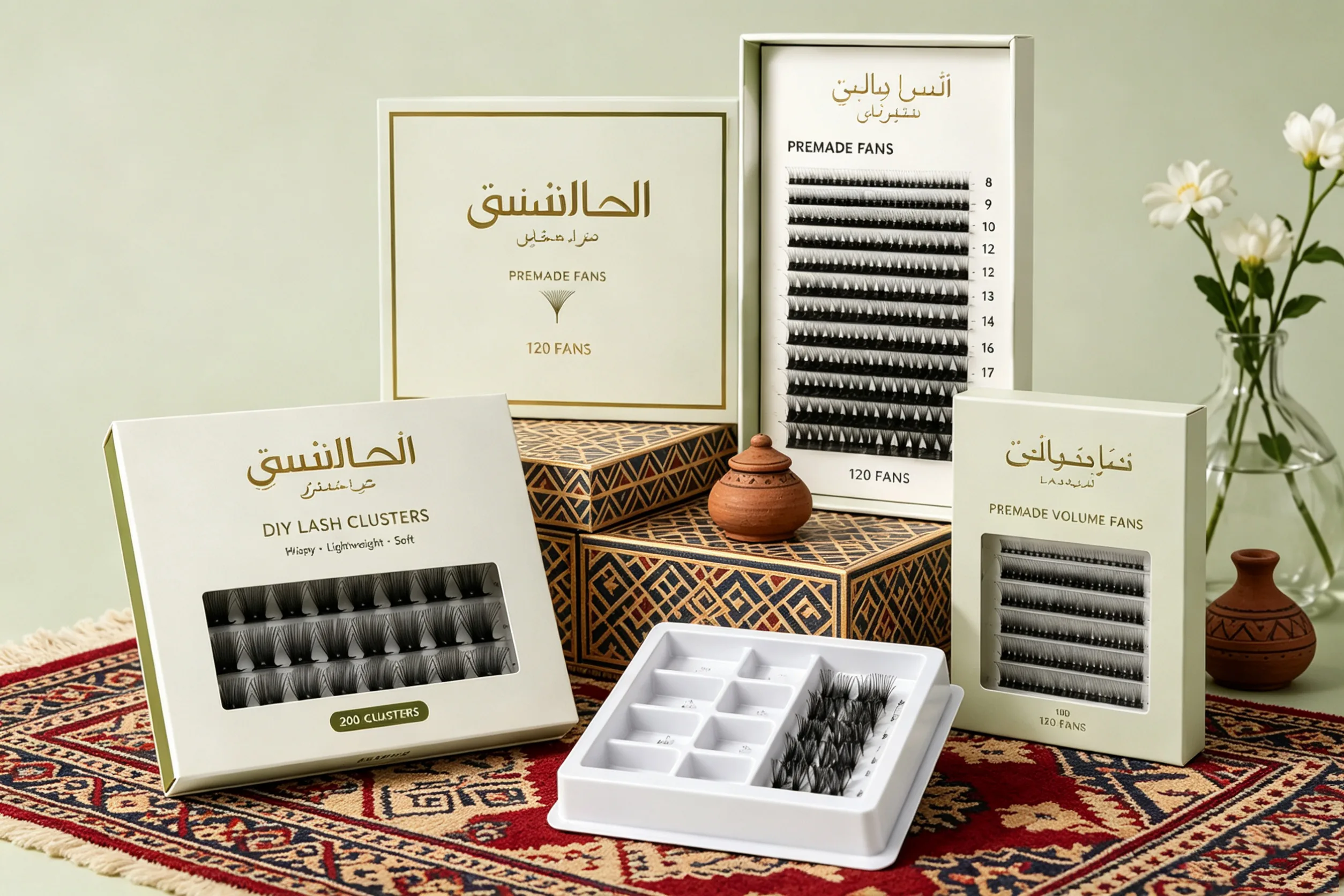 Premium private label lash packaging
