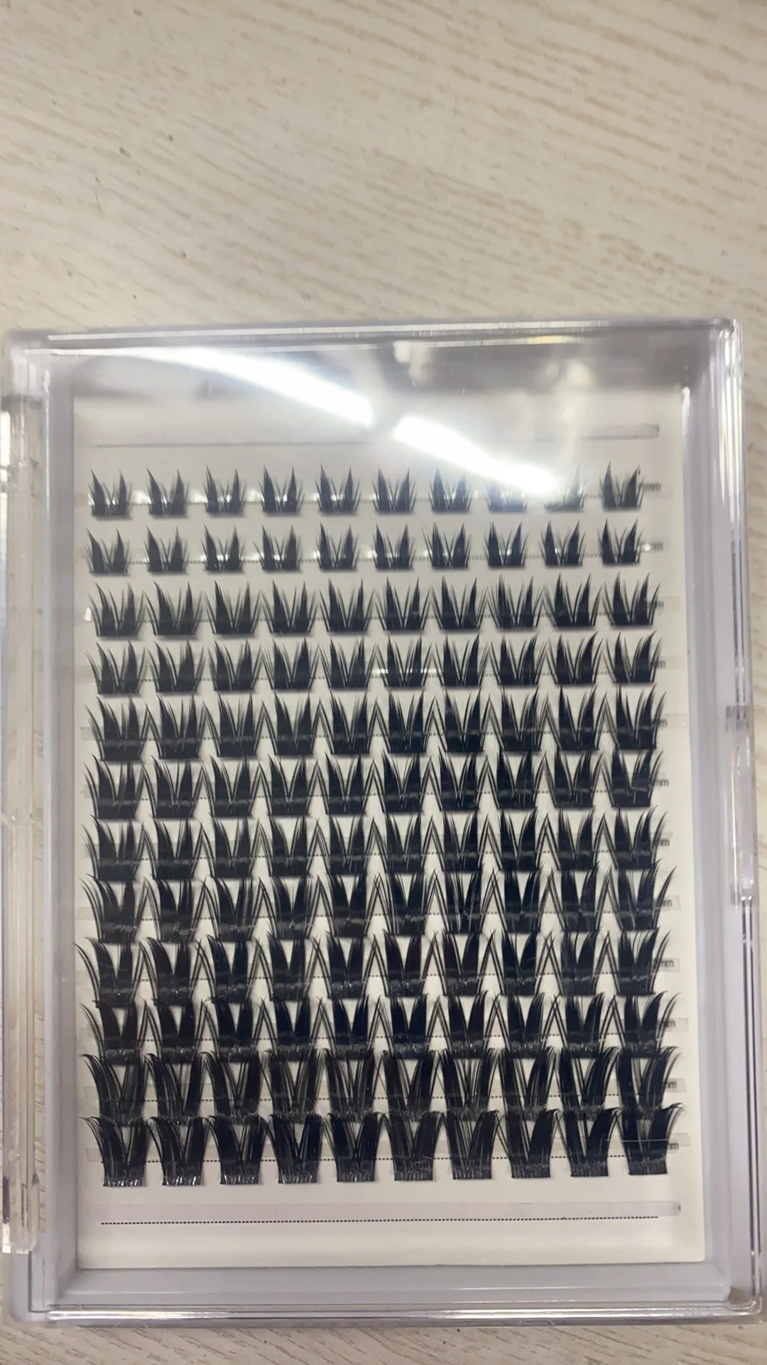 Eyelash style display